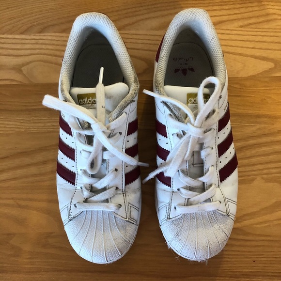 superstar red stripes
